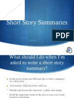 Short Story Summaries
