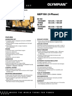 GEP150 (3-Phase) : Diesel Generating Set
