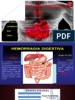 Hemorragia Digestiva Alta: Estudiante: Catedra: Catedratico: Eap: Ciclo