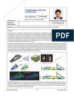 Design and Analysis of Light Weight Formula SAE Chassis and Attenuator
