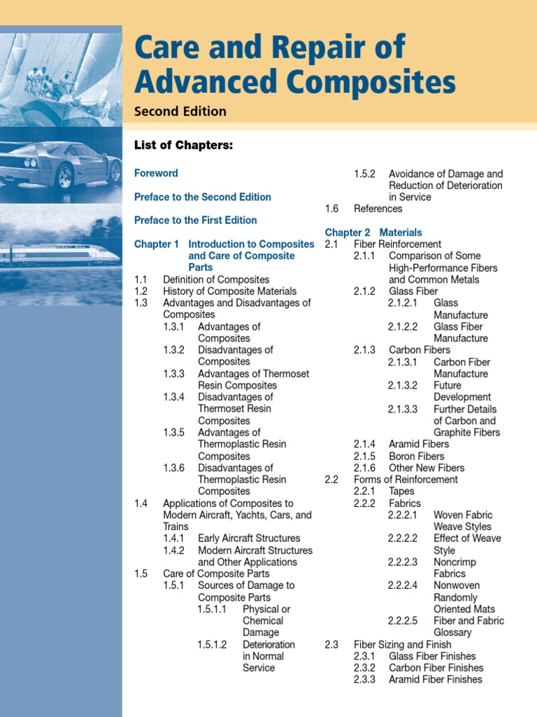 Advanced Composites Care and Repair | PDF | Adhesive | Composite Material