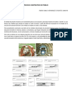 Procesos constructivos en túneles: Precorte mecánico y TBM-Mixshield