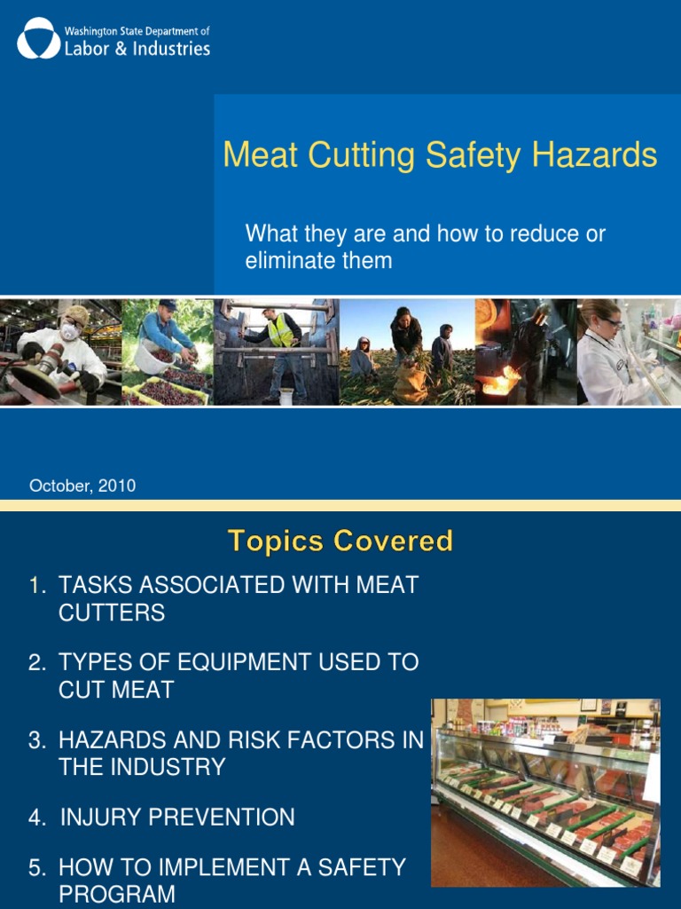 Meat Cutter Safety | PDF | Knife | Nature