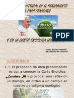 La ecología integral en la Encíclica Laudato Si del Papa Francisco