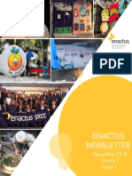 Enactus Newsletter - November