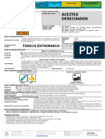 Aceites Desechados