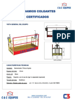 Andamios Colgantes Certificados 1