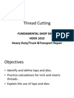 Thread Cutting: Fundamental Shop Skills HDER 1010 Heavy Duty/Truck &transport Repair