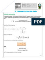 Índice de compacidad cuenca hidrológica