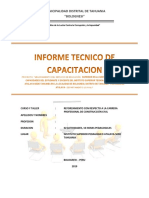 Informe N°01 Capacitador 04