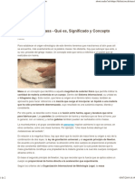 Definición de Masa - Qué Es, Significado y Concepto PDF