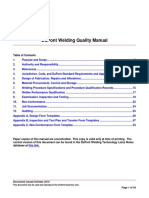 DuPont Welding Quality Manual PDF