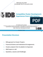 Competitive Cluster Development in Latin America. ADB Urban Day Kamiya November 5th, 2010