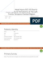 EDH GCS 10 With Suture Diastasis - Dhany Febriantara