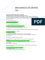 Cuestionario Modulo de Grupos Económicos