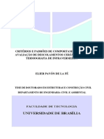 Critérios e Padrões de Comportamento para Avaliação de Descolamentos Cerâmicos Com Termografia de Infravermelho PDF