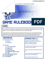 Game Rulebook for Tabletop Strategy Game