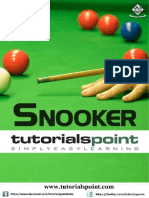 Snooker Tutorial PDF