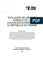 Regimen Juridico de La Educacion