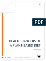 Health Dangers of A Plant Based Diet PDF