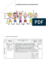 Nos Organizamos y Ambientamos Nuestra Aula para Aprender Mejor I-19