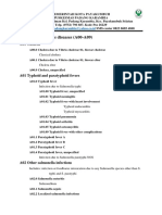 Infectious intestinal diseases and tuberculosis classification