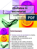 Activitatea + N Secretariat