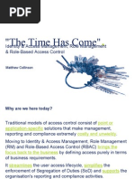 Download DTT RBAC Presentation 20080724 by Carl Terrantroy SN4158667 doc pdf