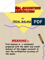 Errors Effecting Trial Balance