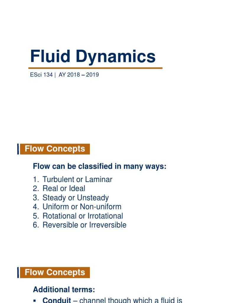 Final Exam - Ideal Flow - Presentation PDF | PDF | Fluid Dynamics ...