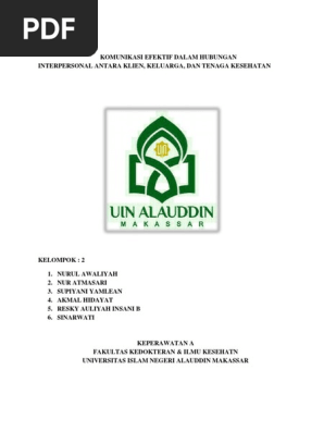 Komunikasi Efektif Dalam Hubungan Interpersonal Docx