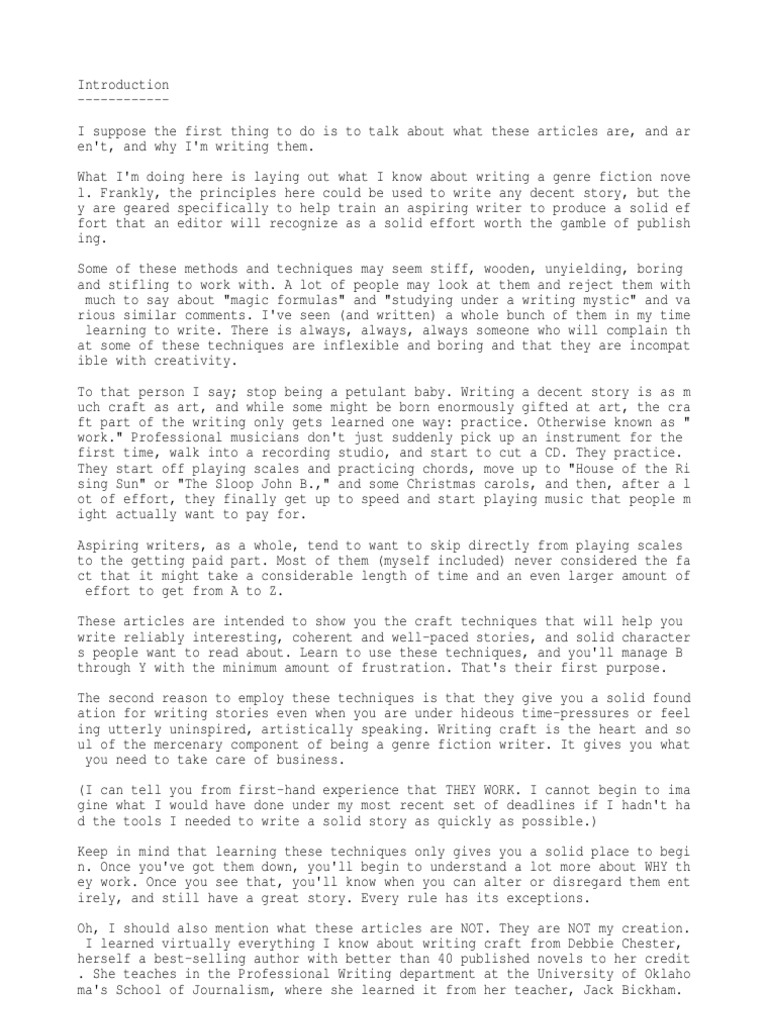 Jim Butcher On Writing PDF Narration