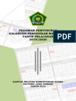 Kaldik Madrasah Jateng 2019-2020 Ayomadrasah PDF