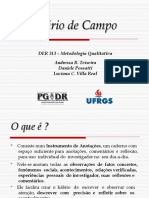 Diario-De-Campo - A Partir de FALKEMBACH - E. M. F. Diario de Campo Um Instrumento de Reflexao