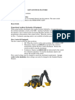 Left Joystick Backhoe Position PDF