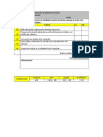 Lista de Cotejo para Evaluar Prc3a1cticas en Excel PDF