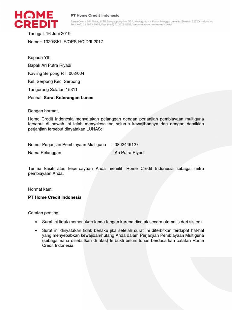Surat Keterangan Lunas 3802446127 Itulah contoh surat tanggapan hasil pemeriksaan inspektorat yang dapat admin kumpulkan.