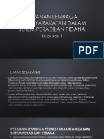 Peranan Lembaga Pemasyarakatan Dalam Sistem Peradilan Pidana