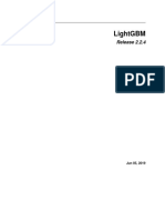 LightGBM - Release 2.2.4 PDF