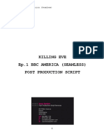 118 Killing Eve - Ep.1 BBC AMERICA Seamless Script PDF