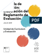 Elaboración Del Reglamento Evaluación PDF