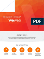 Presentacion Corporativa Weweb PDF