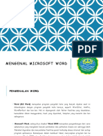 Pengenalan MS Word