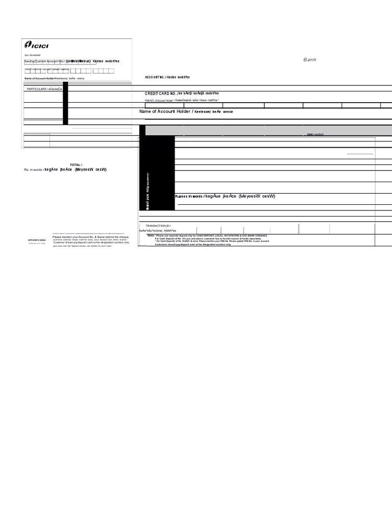Pdf To Word Docx Deposit Account Transaction Account