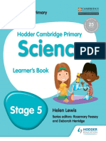 Hodder Cambridge Primary Science Learner's Book 5 PDF