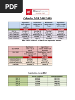 DELF-DALF 2026 Exam Dates | PDF | Student Assessment And Evaluation ...