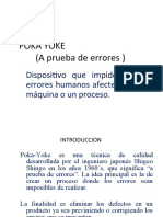 POKA YOKE (A Prueba de Errores)