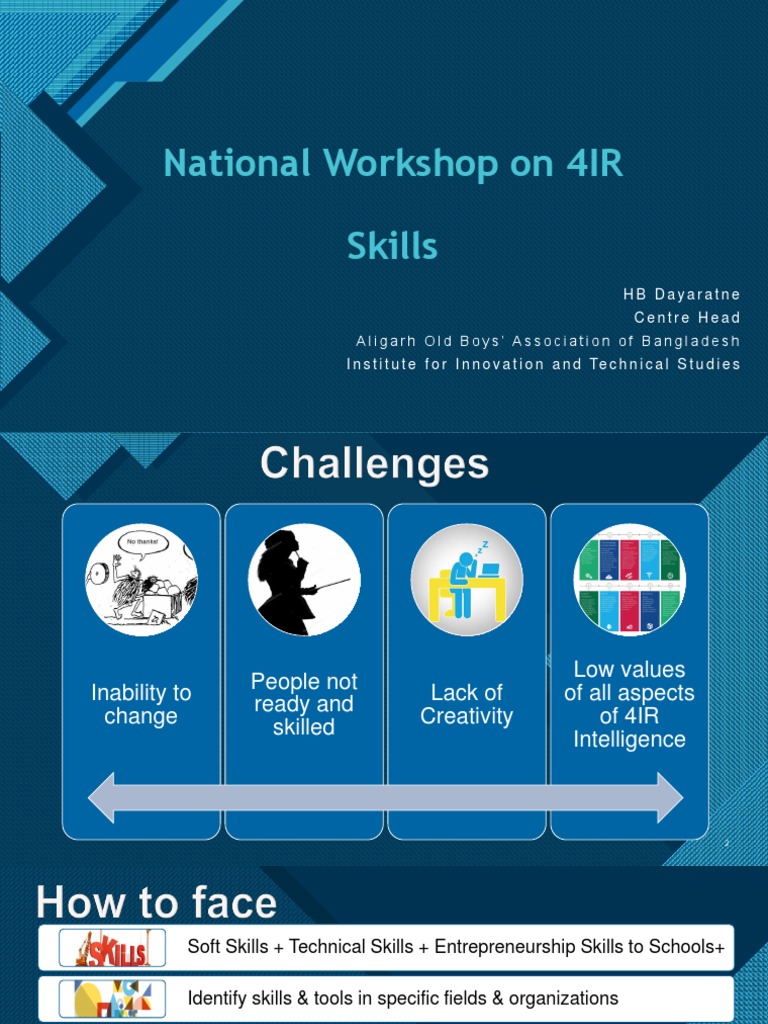 National Workshop on 4IR Skills Development | PDF