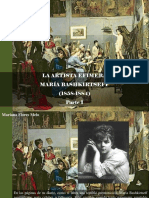 Mariana Flores Melo - La Artista Efímera, María Bashkirtseff 1858-1884, Parte I