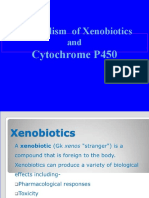 Metabolism of Xenobiotics: Cytochrome P450